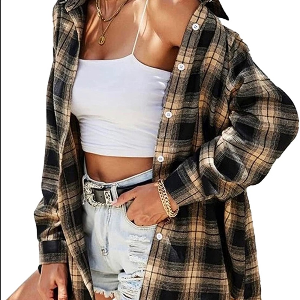 Zontroldy Plaid Flannel